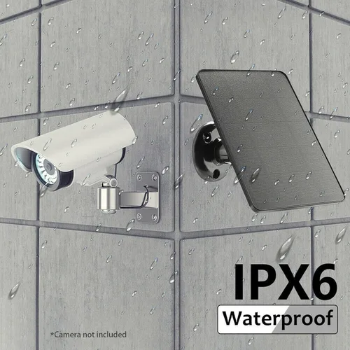 Miniatura 4 de Kit de panel solar de 10 W con cargador micro USB cargador solar portátil de alta eficiencia para acampar al aire libre RV energía de emergencia