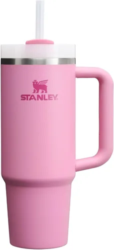 Miniatura 99 de Stanley Quencher H2.0 - Vaso de acero inoxidable con asa, pajilla y tapa FlowState giratoria de 3 posiciones; aislamiento térmico, sin BPA; apto