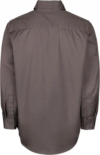 Miniatura 3 de Camisa de trabajo resistente al fuego Titicaca FR Camisa resistente al fuego para hombres de algodón 7.5oz camisa de soldadura Gris
