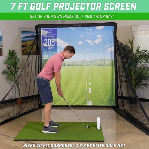 Miniatura 2 de Pantalla de Impacto para Simulador de Golf GoSports - Elija 6.5 pies x 7 pies o 9 pies x 7 pies