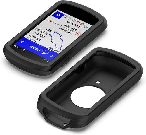 Miniatura 2 de Funda de silicona compatible con Garmin Edge 1040/1040 Solar GPS Funda de protección completa para bordes a prueba de golpes, antiarañazos, funda