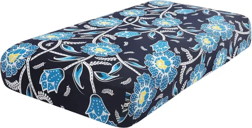 Miniatura 53 de hyha Fundas de cojín estampadas para sofá al aire libre, fundas florales lavables para muebles de patio, exteriores, funda de repuesto para asiento