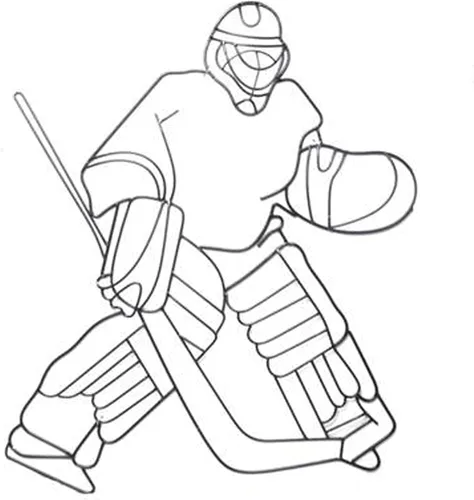 Miniatura 11 de Hosley® Eleva tu espacio con nuestro arte de pared de metal de jugador de hockey sobre hielo de 29.25 pulgadas de alto, arte deportivo contemporáneo