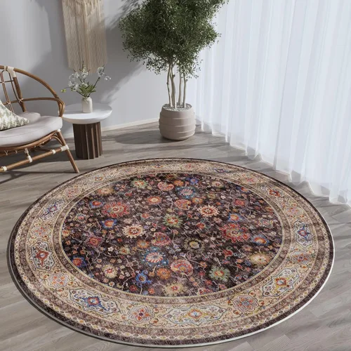 Miniatura 66 de Rugcomf Alfombra de pasillo de 2 x 6 pies, lavable, bohemio, suave, antideslizante, no desprende pelusa, lana sintética, estilo vintage para cocina