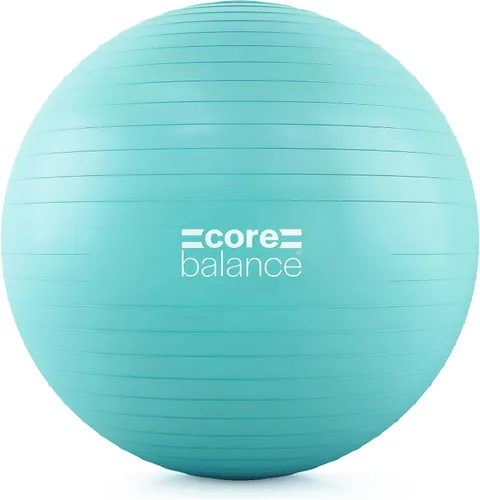 Miniatura 12 de Core Balance Pelota de ejercicio para entrenamientos, resistente a estallidos y antideslizantes, pelota de yoga suiza para embarazo, estabilidad