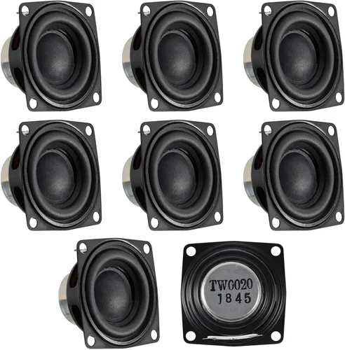 Miniatura 7 de ACEIRMC 4 unidades de 2 pulgadas, 4 Ohm, 10 W, altavoz de audio estéreo de rango completo, woofer, para Arduino (4 unidades)