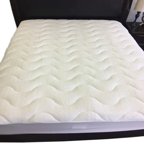 Miniatura 3 de sheetsnthings Protector de colchón impermeable Lyocell de Eucalyptus Tencel Jacquard, tamaño matrimonial 54 x 76 pulgadas
