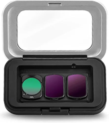 Miniatura 2 de Funda con filtro magnético para lente DJI Osmo Pocket 3, a prueba de polvo y resistente al agua, bolsa de almacenamiento de filtro de lente