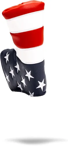 Miniatura 19 de Pins & Aces USA Head Cover - Premium, Hand-Made Leather, Hi Quality Headcover - American Pride Styled, Tour Quality Golf Club Cover - Style and