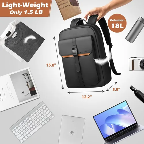 Miniatura 2 de hk-8201, Negro, Mochilas Tradicionales
