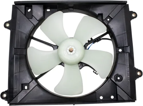 Miniatura 46 de TRQ Conjunto de ventilador de refrigeración dual del radiador compatible con Toyota Highlander 2008-2013 TO3115155