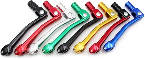 Miniatura 2 de PRO BAT Palanca de cambios plegable para bicicleta de cross de 50cc 70cc 90cc 110cc 125cc para bicicleta de cross y pit bike, azul