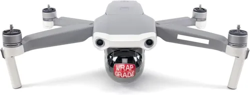 Miniatura 7 de Wrapgrade Funda compatible con DJI Mavic Air 2 Color de acento A (Airforce Silver)