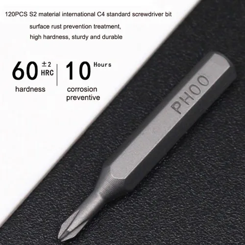 Miniatura 5 de Juego de destornilladores de precisión 128 en 1, con kit magnético para computadora, PC, Mac-Book, para laptop, tablet, para iPhone, para Xbox