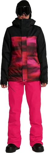 Miniatura 3 de Volcom Chaqueta con capucha para mujer, con aislamiento, snowboard, esquí, invierno, Negro