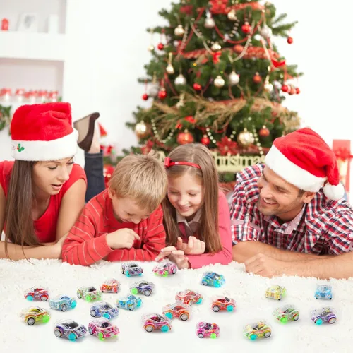 Miniatura 5 de Juego de 50 Mini Autos de Retroceso, Vehículos de Carreras de Retroceso para Niños Pequeños, Juguetes a Granel, Regalos de Fiesta, Caja del Tesoro