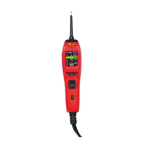 Power Probe IV - [Herramienta de prueba de diagnóstico automotriz, medidor de voltios digital, resistencia de corriente CA/CC, probador de circuito]