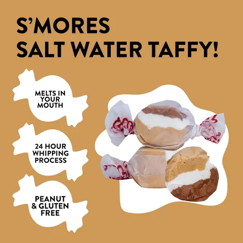 Miniatura 3 de Taffy Town Saltwater Taffy, S'Mores, 2.5 libras