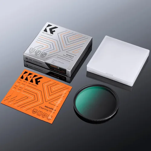 Miniatura 7 de K&F CONCEPT 37mm Filtro de difusión negro 1/4 con efecto Mist cinematográfico de 18 capas multicapa para fotografía de video/vlog/retrato (Serie K)
