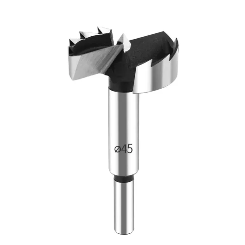 Miniatura 15 de HPHOPE Broca Forstner de 10mm, Broca Forstner de 10mm para Madera, Brocas con Vástago Redondo