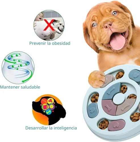 Miniatura 4 de DR CATCH Rompecabezas para perros, juguetes de comida para perros para entrenamiento de coeficiente intelectual y enriquecimiento mental