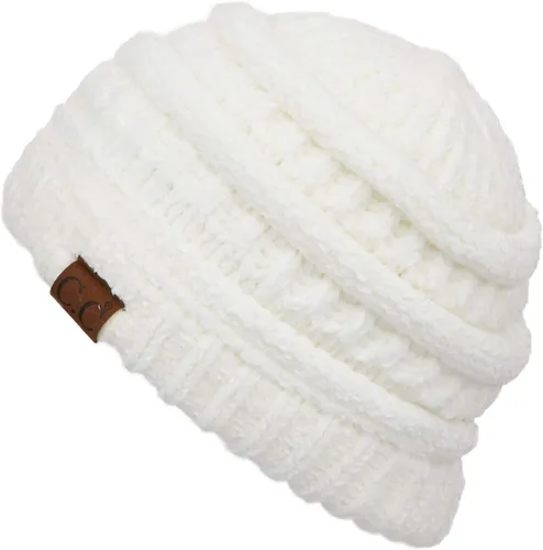 Miniatura 624 de C.C Trendy Warm Chunky Soft Stretch Cable Knit Beanie
