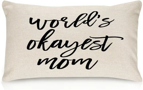 Miniatura 19 de Better When We are Together - Fundas de almohada lumbar de 12 x 20 pulgadas con citas divertidas de algodón y lino para sofá, decoración de sala