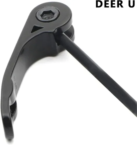Miniatura 4 de DEER U Road Mountain Bicycle MTB Wheel Hub Front and Rear Skewers Quick Release Clip Bolt Lever Axle QR 145/180 mm, a Pair