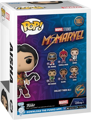 Miniatura 3 de Funko Pop! Marvel: Ms. Marvel - Aisha