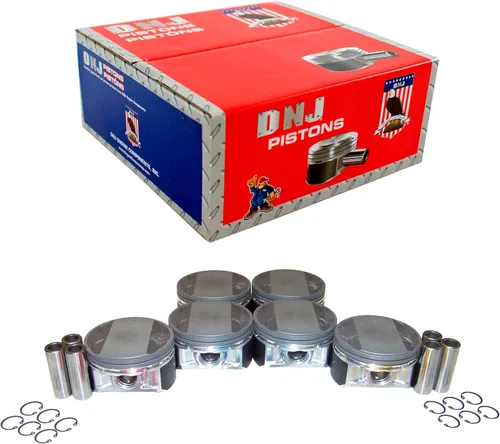 DNJ Juego de pistones P645 estándar para INFINITI 2002-2009, Nissan 350Z, Altima, FX35 3.5L V6 24V DOHC 3498cc