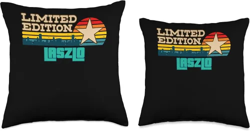Miniatura 3 de Limited Edition Neo Retro Radio Cassette Name Throw Pillow