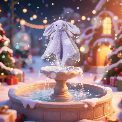 Miniatura 2 de Manta de seguridad de felpa con diseño de conejo púrpura de Apricot Lamb, manta de personaje para guardería de bebé, lujoso snuggler de peluche