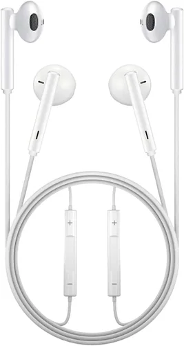 Paquete de 2 auriculares intrauditivos premium: controla la música, las llamadas telefónicas y el volumen con control remoto incorporado. Compatible