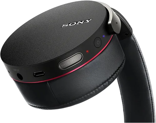 Miniatura 3 de Auriculares con Bluetooth y bajos extras Sony, con control por aplicación, color negro Negro