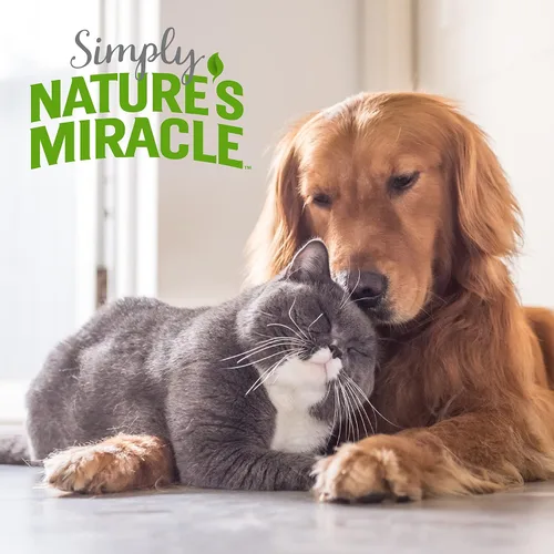 Miniatura 7 de Nature's Miracle Simply Pet - Removedor de manchas y olores, 32 onzas, fabricado con 86% de tensioactivos derivados de plantas