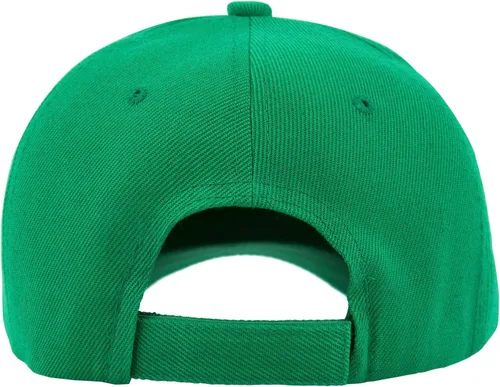 Miniatura 86 de Gorras de béisbol con correa trasera ajustable, lisas, negras, 12