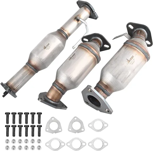 Miniatura 47 de Nilight - Convertidor catalítico de entrada/salida de 2 pulgadas con escudo térmico, catalizador universal de 2 pulgadas para Chevrolet Chevy Dodge