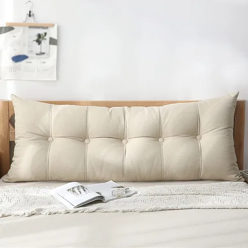 Miniatura 9 de Respaldo rectangular grande para cabecero, cojines de respaldo para cama, sofá, respaldo de cuña para respaldo, cojines lumbares, almohada
