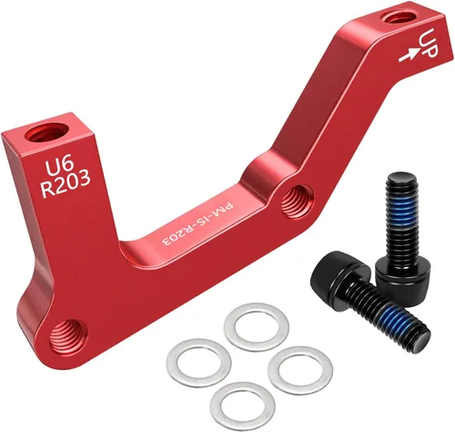 Miniatura 19 de BUCKLOS PM/es Adaptador de montaje de pinza de freno de disco delantero 180/7.992 in Accesorios de piezas de engranajes, adaptador de rotor