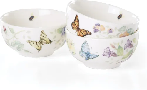 Miniatura 2 de Lenox 890449 Butterfly Meadow Kitchen - Juego de 3 cuencos pequeños