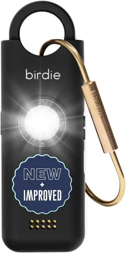 Miniatura 9 de She's Birdie Nueva versión 3.0 – La alarma de seguridad personal original para mujeres por mujeres, sirena fuerte, luz de flash y batería recargable