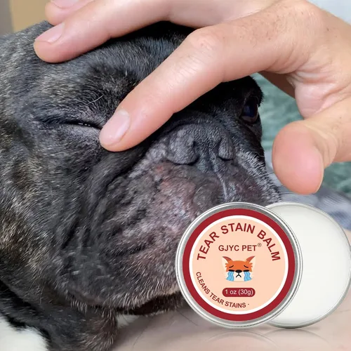 Miniatura 9 de Bálsamo removedor de manchas de lágrimas para mascotas, 1 oz (30 g), cuidado de ojos natural a base de plantas para perros y gatos, limpia