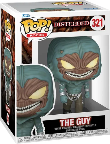 Funko Pop! Rocks: Disturbed - The Guy - Figura de vinilo coleccionable - Idea de regalo - Producto oficial - para niños y adultos - fanáticos de la