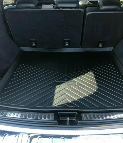 Miniatura 2 de Tapete de maletero para Mercedes-Benz Clase ML 2012-2015 – Tapetes resistentes a la intemperie para maletero de automóviles con borde elevado – Goma