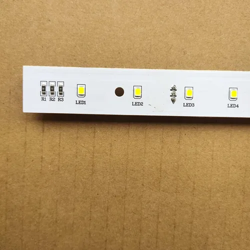 Miniatura 3 de Tablero de luz de tira de luz LED para refrigerador Midea BCD-536WKM 17431000000072 502410010020 Accesorios de repuesto