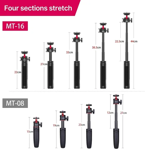 Miniatura 3 de Ulanzi Soporte de trípode para cámara MT-16 + luz impermeable ULANZI Cute LITE