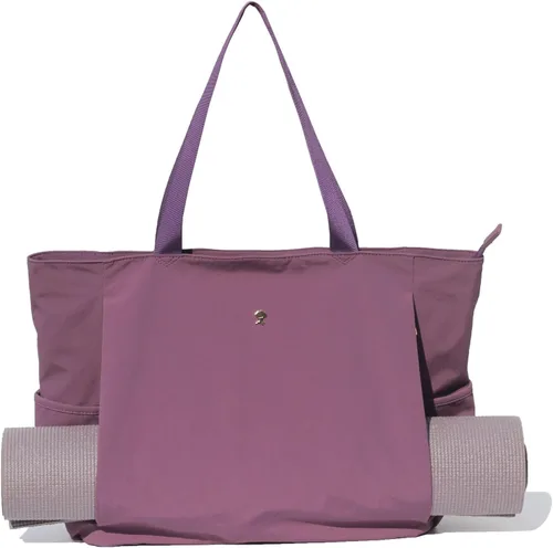 Miniatura 29 de Bolsa para esterilla de yoga ESVAN, bolsa de mano para yoga, bandolera para esterilla de yoga, bolsa de transporte para oficina, yoga, pilates, Aa