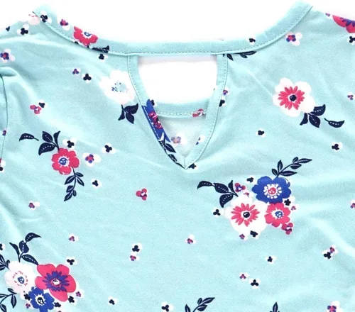 Miniatura 5 de V.&GRIN Vestido de primavera para niñas de 2T a talla 8, manga larga, unicornio, floral, twirly, casual, lindo, vestido para niños, vestidos