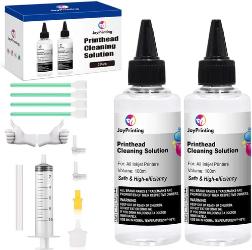 Kit de limpieza de impresora para Epson, Kit de limpieza de cabezal de impresión para HP, limpiador de cabezal de impresora de inyección de tinta