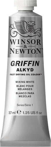 Miniatura 47 de Winsor & Newton Griffin Alkyd - Pintura al óleo de secado rápido, tubo de 1.25 onzas líquidas, Siena quemada